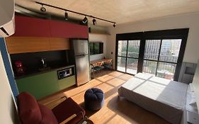 97 New Studio Next Paulista Av, Fast Wifi And Balcony